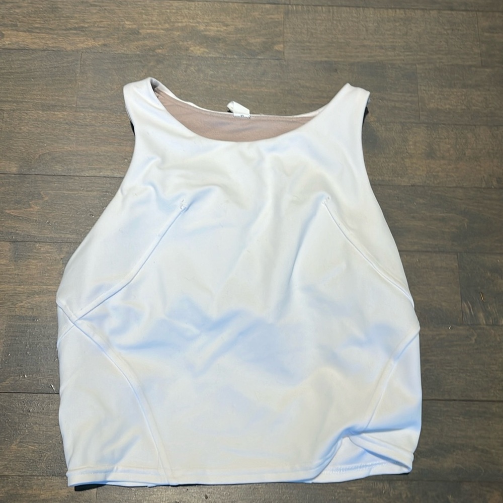 Lululemon Align high neck tank white